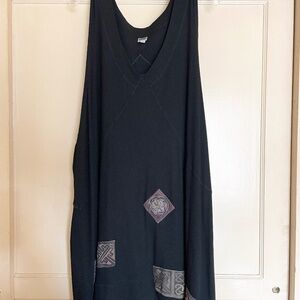 Bluefish Black Stretchy Ribbed Jumper - Year 2000